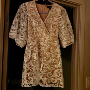 Lulus White Lace Dress